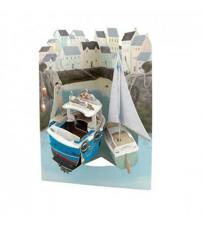Tarjeta en 3D, POSTAL SWING...