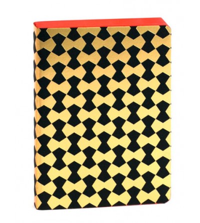 CUADERNO DORADO A6 GEOMETRIA